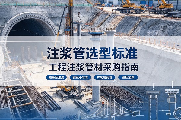 邗江注浆管选型标准
